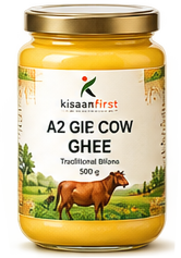 A2 cow ghee in a glass jar